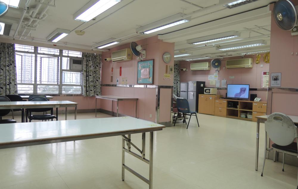 松悅園耆逸護養院暨日間護理中心的活動空間